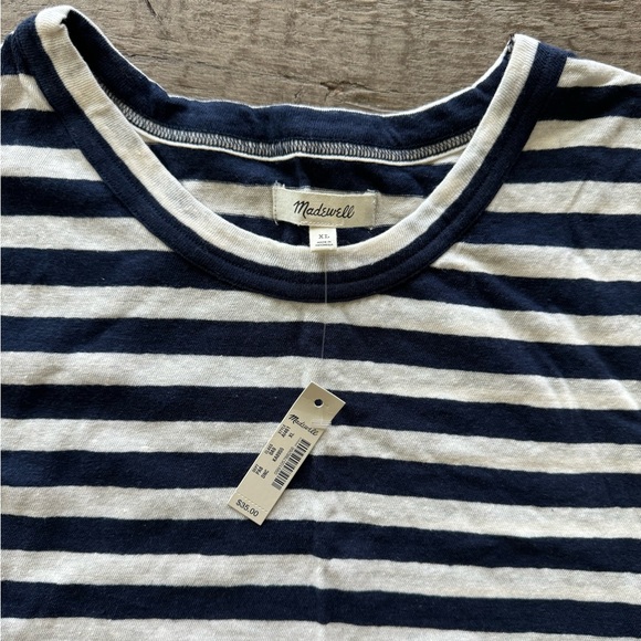 The Perfect Vintage Tee in Atkins Stripe - Picture 5 of 6